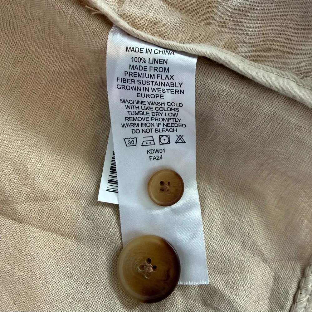 Quince linen blazer